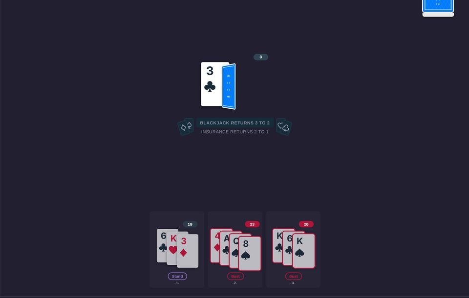 Blackjack Pro gameplay